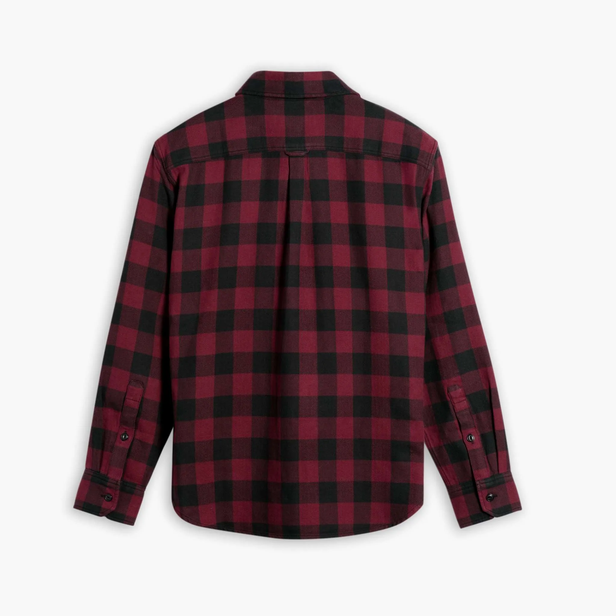 Animal Print Buffalo Check Shirt | Red