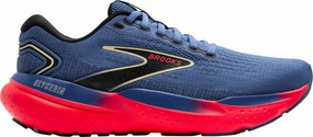 arch supports Brooks Glycerin 21 Womens Running Shoes - Blue