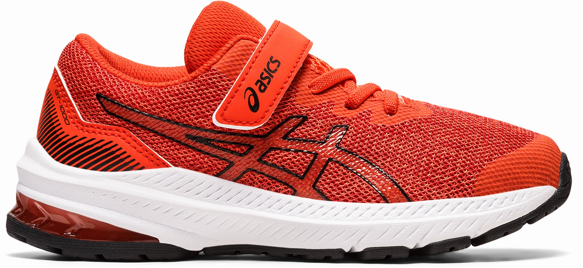 fast running shoe performance energy - return running option Asics GT 1000 11 PS Junior Running Shoes - Red
