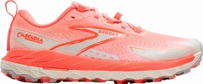 Brooks Cascadia 18 Womens Trail Running Shoes - Orange male athlete shoes