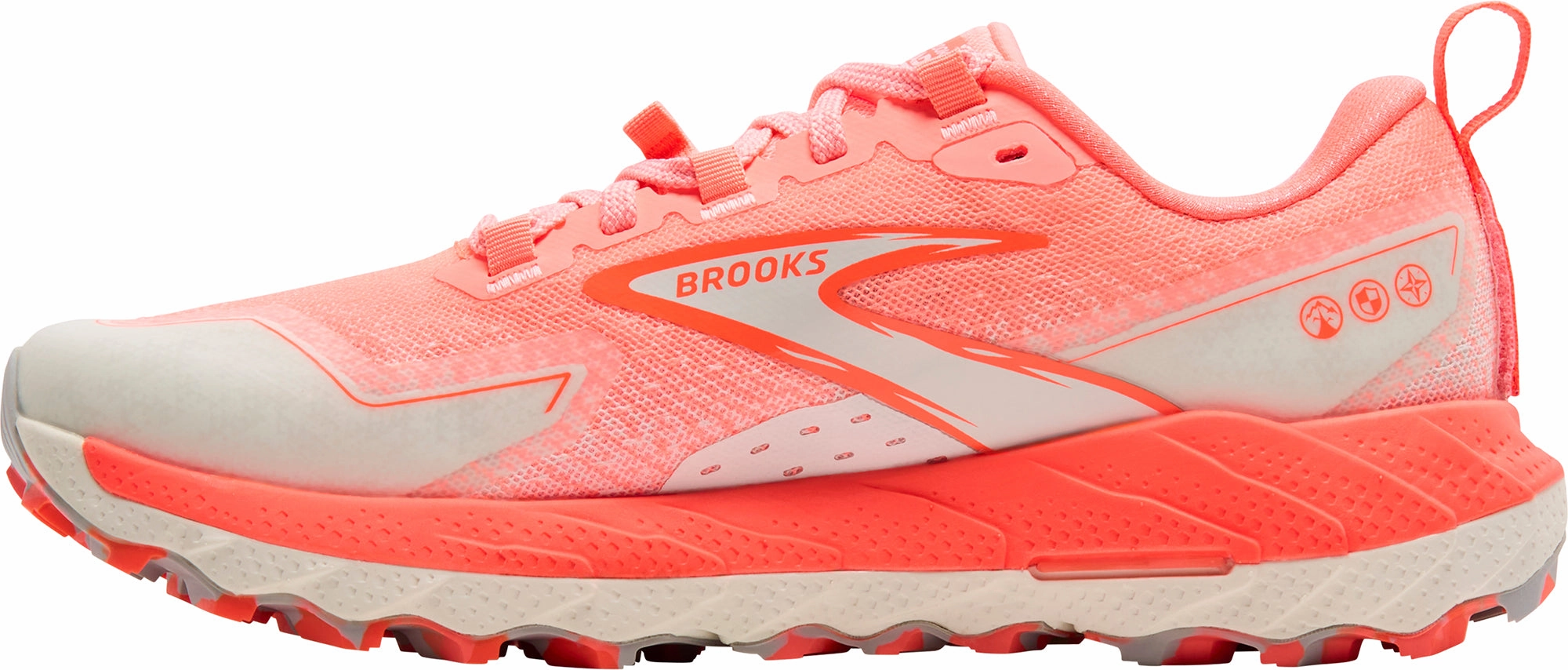 Brooks Cascadia 18 Womens Trail Running Shoes - Orange jogging shoe equivalent for men