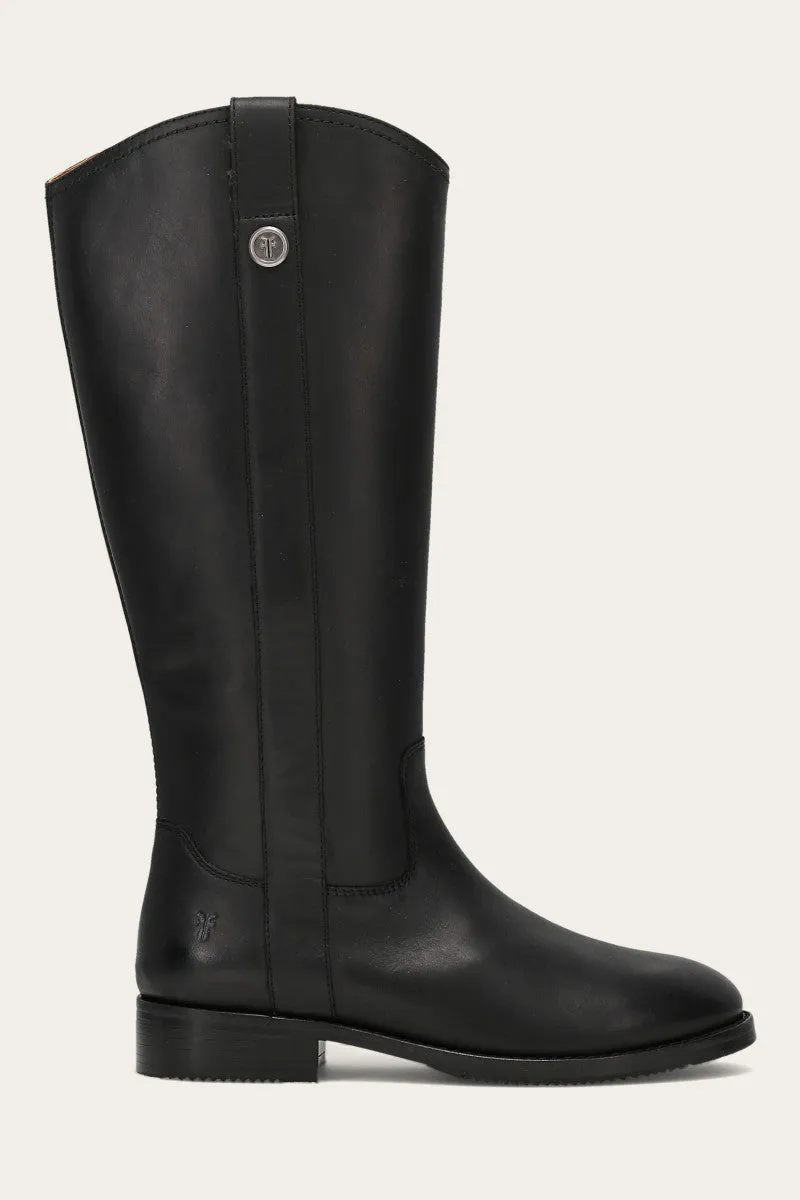 Smooth Texture Contoured Footbed Shape Melissa Button Tall Inside Zip