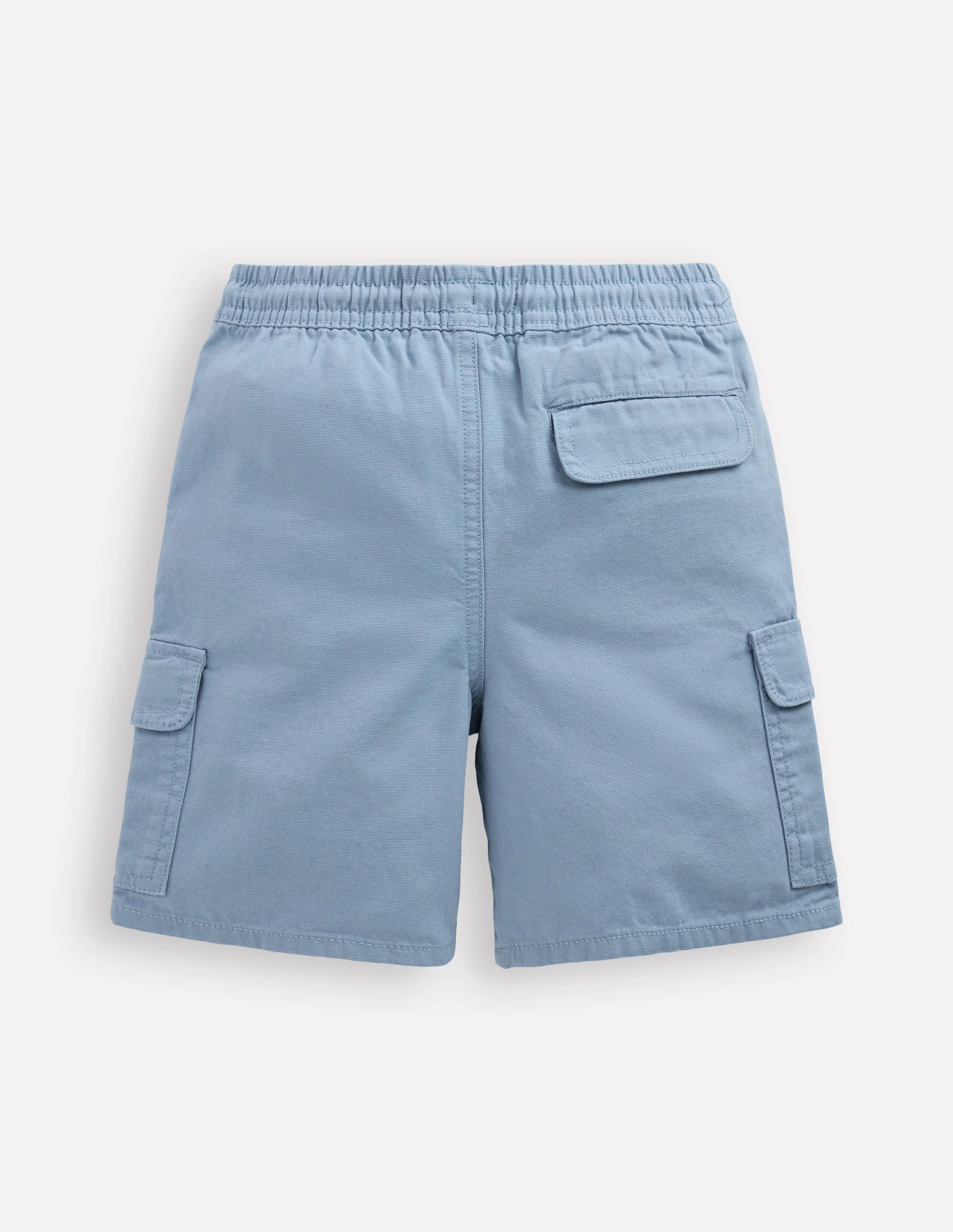 Everyday Cargo Shorts-Glacier Blue Lightweight Material