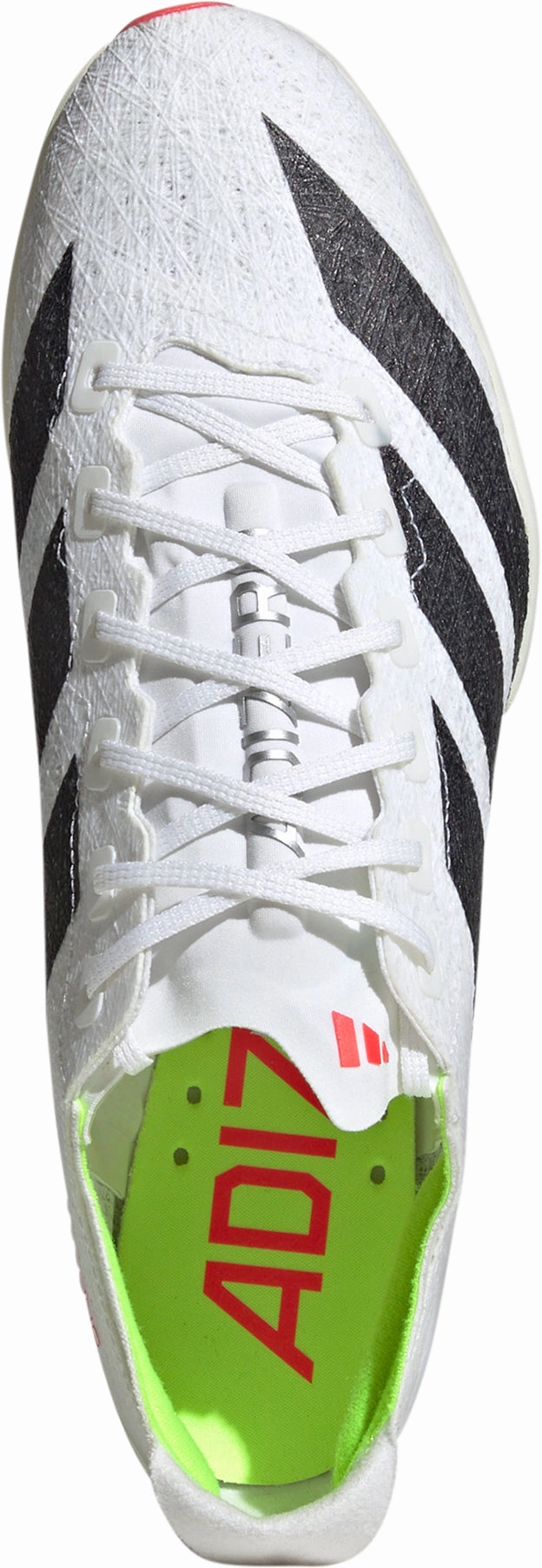 Lightweight Foam Core adidas Adizero Prime SP 3 Strung Running Spikes - White