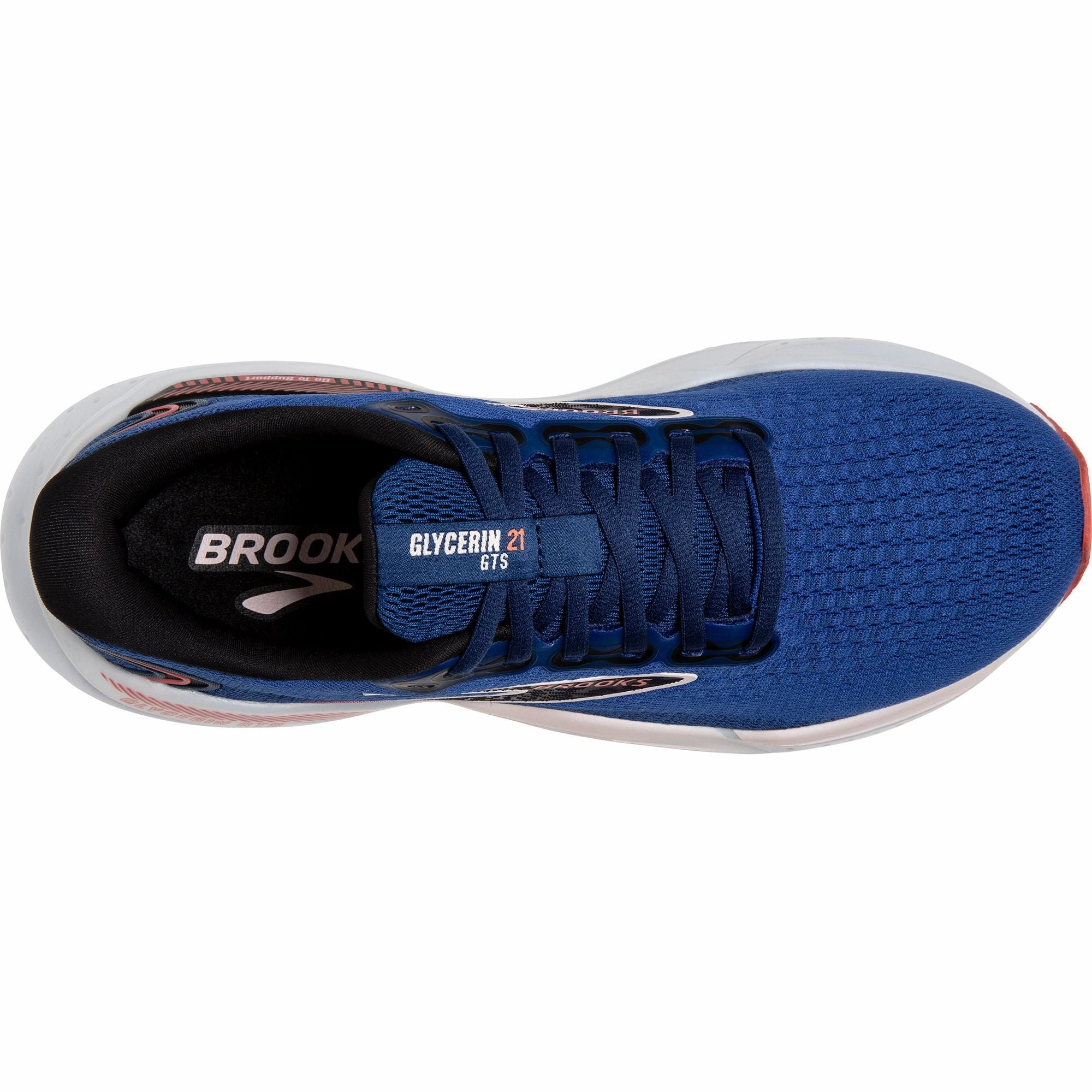 Bold Design health - commitment Brooks Glycerin GTS 21 Womens Running Shoes - Blue
