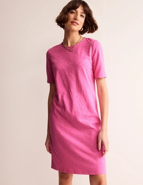 Ali Pom Sleeve Dress-Sangria Sunset sweet moment