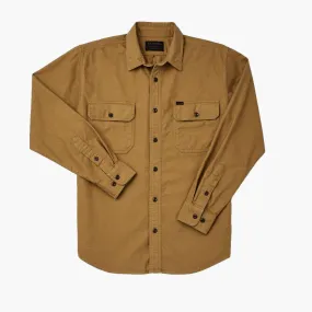 Easy Fit Timeless Fit Filson Field Flannel Shirt | Tan Nubuck