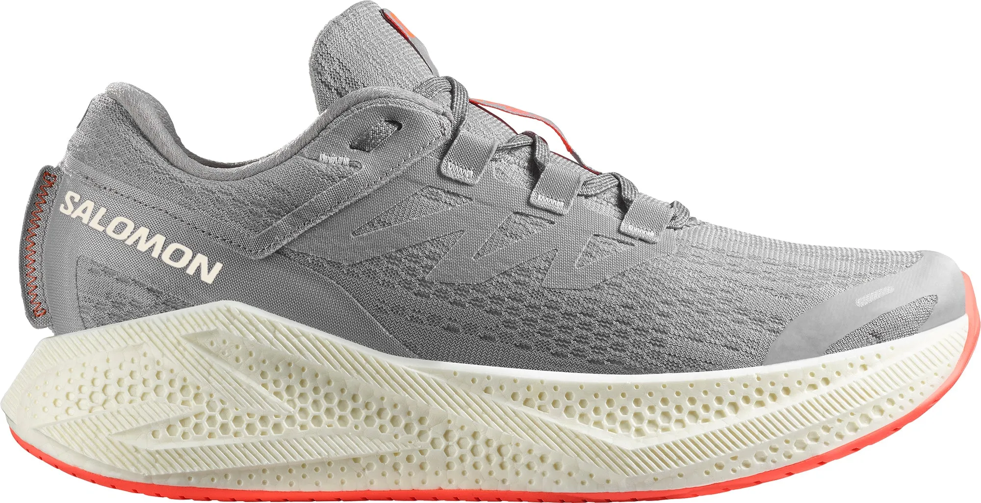 waterproof nylon shoes Salomon Aero Glide 3 Mens Running Shoes - Grey