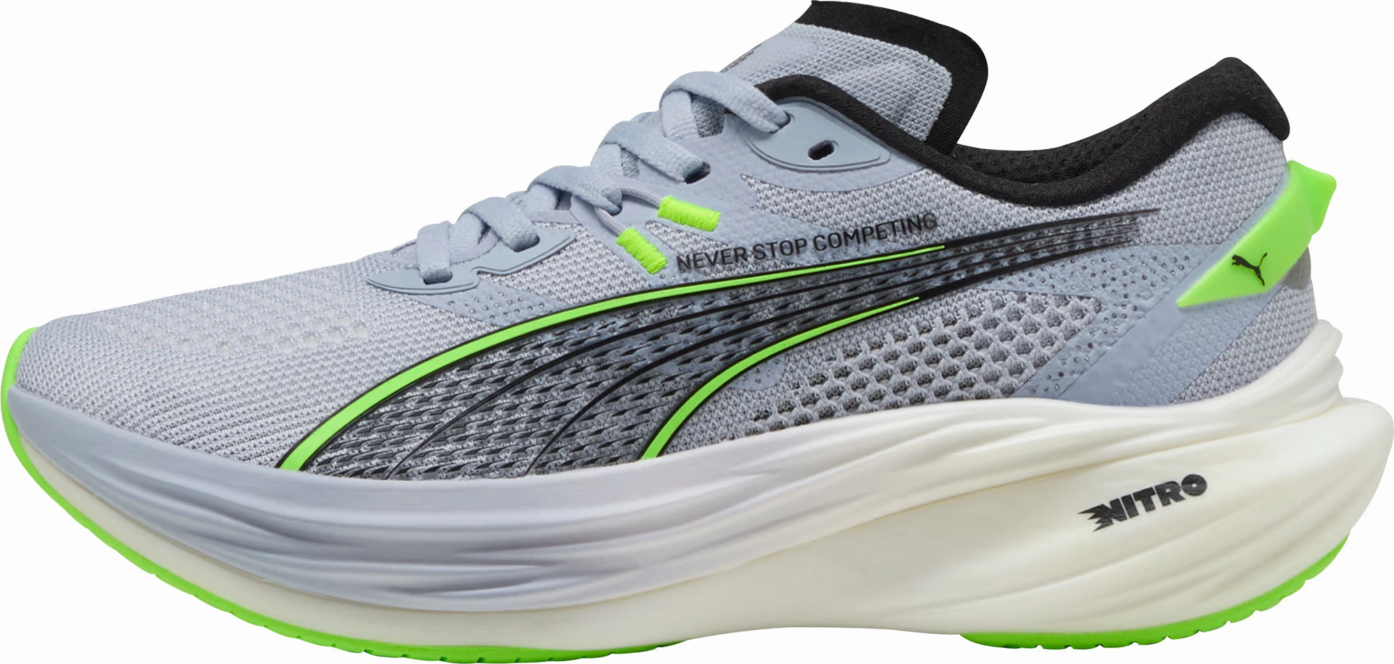 foot - ventilation running shoes Puma Deviate Nitro 3 HYROX Womens Running Shoes - Blue