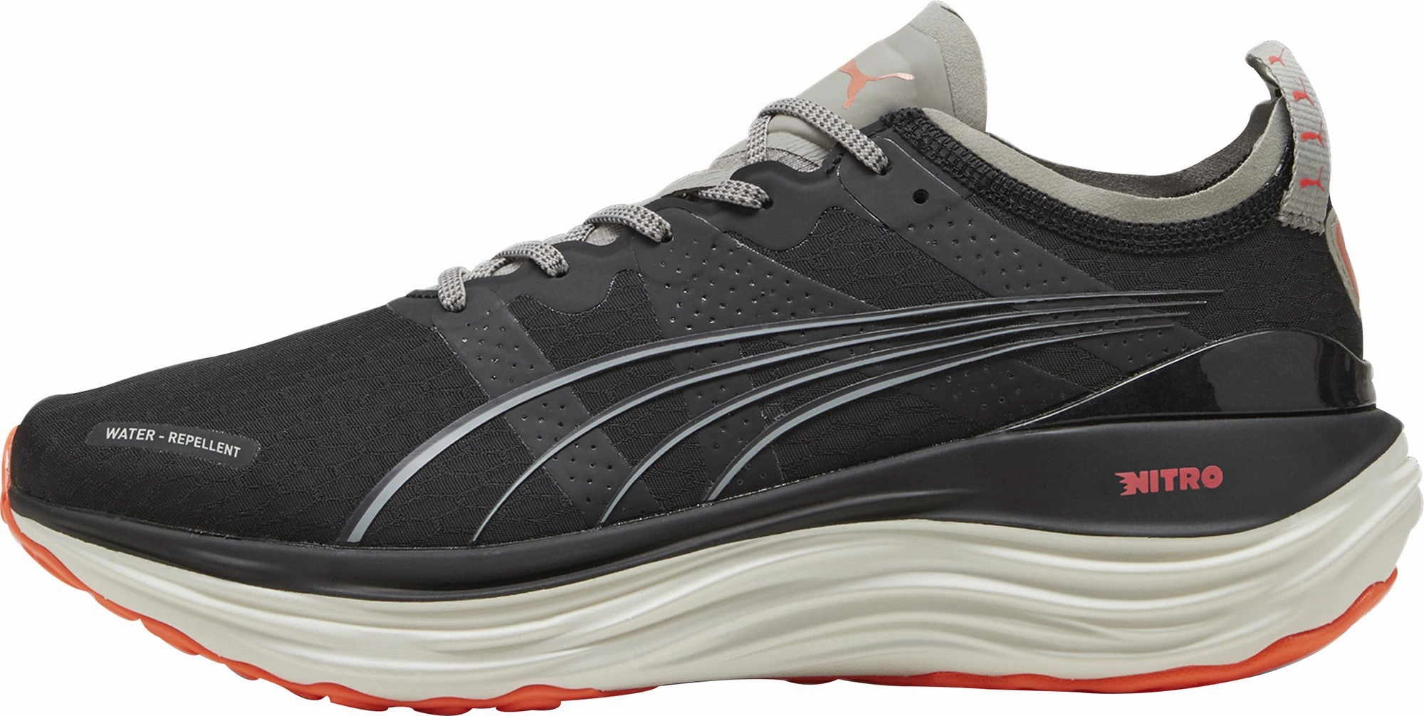 Puma ForeverRun Nitro WTR Mens Running Shoes - Black Rock Protection EVAComfort