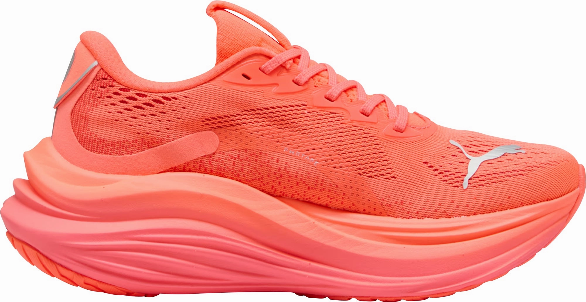 Puma MagMax Nitro Womens Running Shoes - Red high - cut versatility - brand shoes
