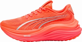 Breathable TPU Frame Park running Puma MagMax Nitro Womens Running Shoes - Red