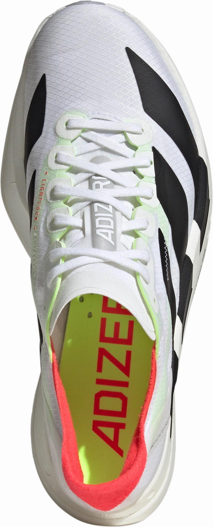 adidas Adizero Adios Pro 4 Womens Running Shoes - White cross - fit sportsmanship