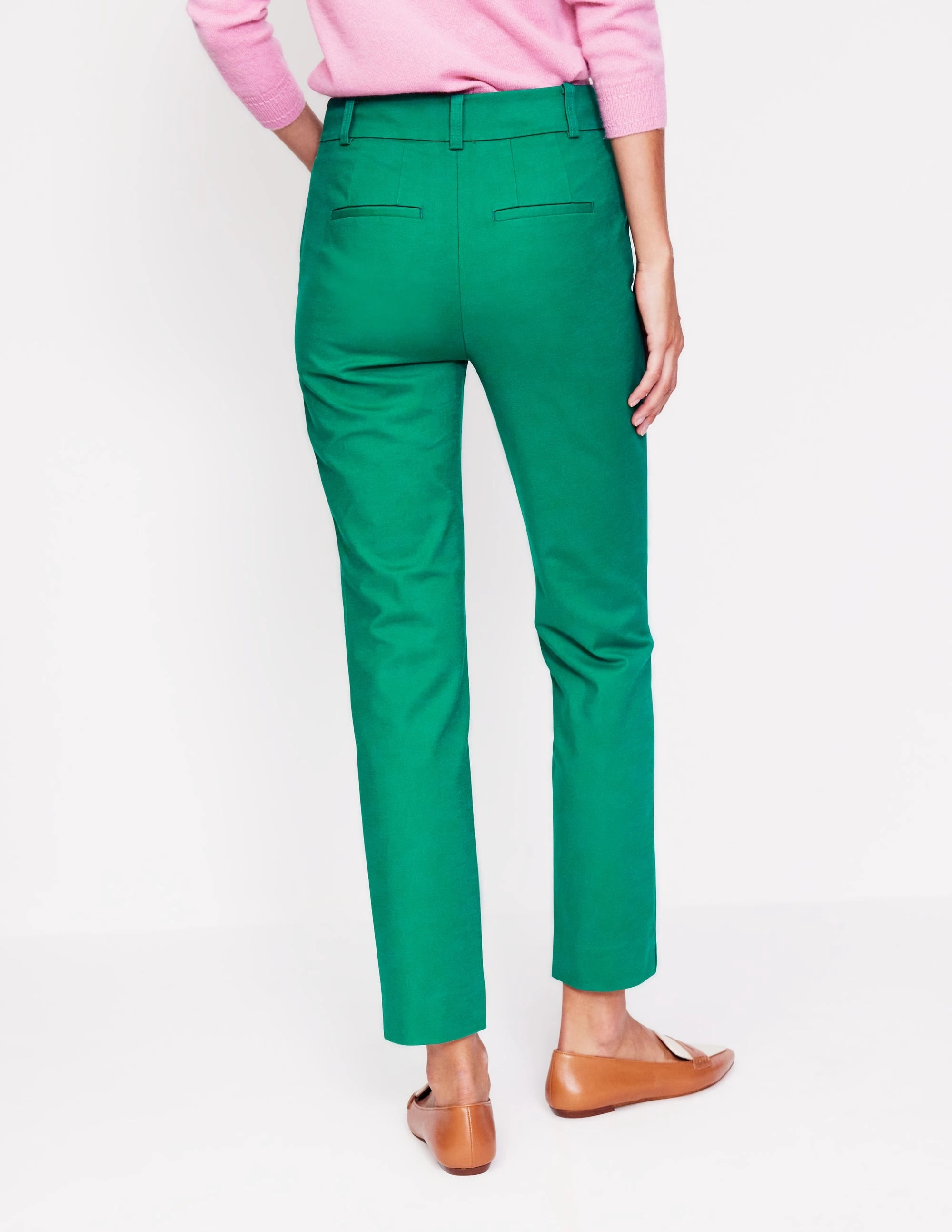 Versatile Look Richmond 7/8 Trousers-Malachite