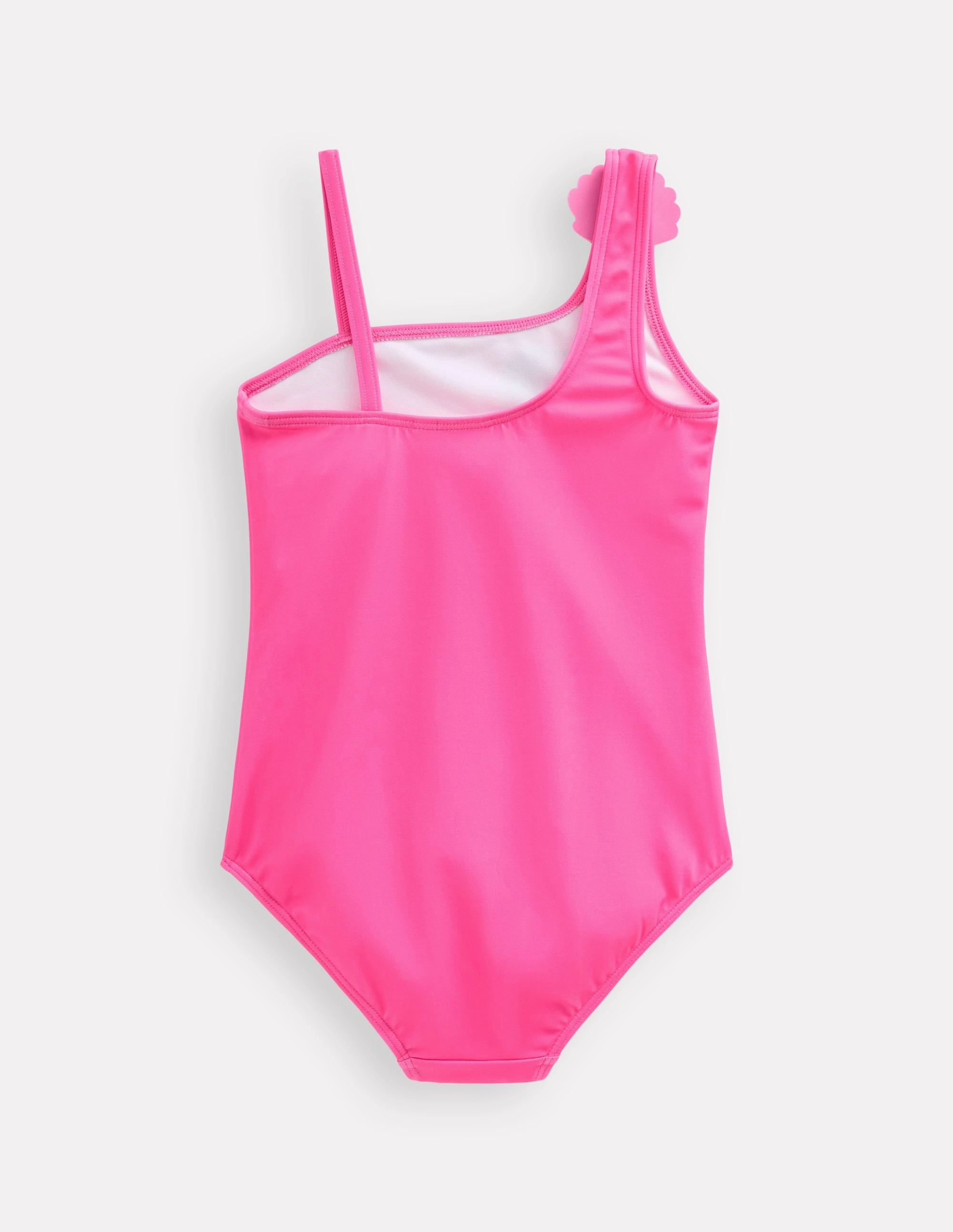 Wicking Liner Drag Reduction Design Sunday Appliqu?? Swimsuit-Pink Mermaid