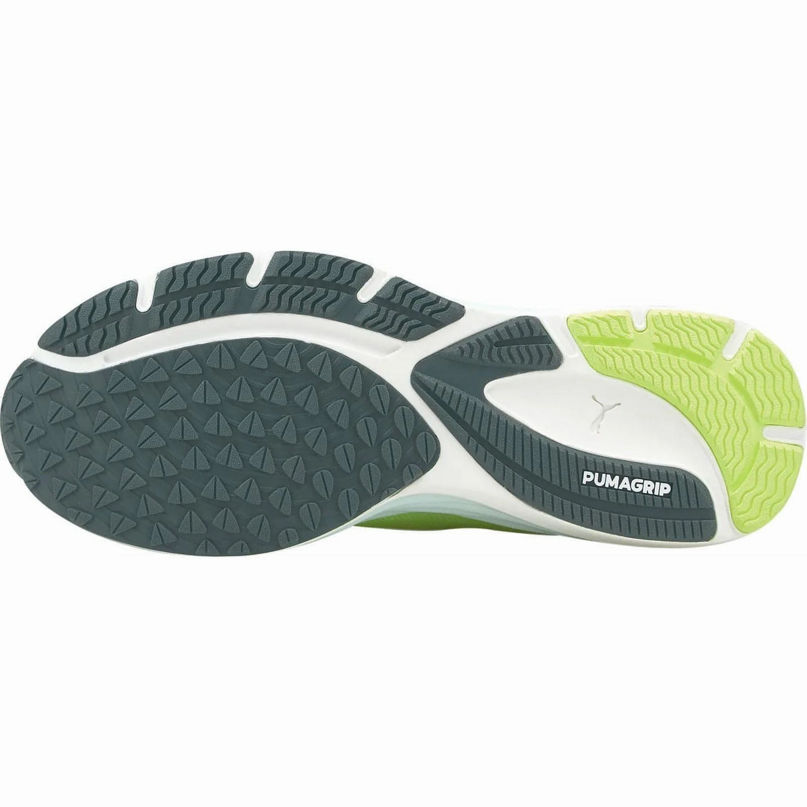 Puma Velocity Nitro 2 Mens Running Shoes - Yellow Contoured Footbridge traction - enhanced shoes