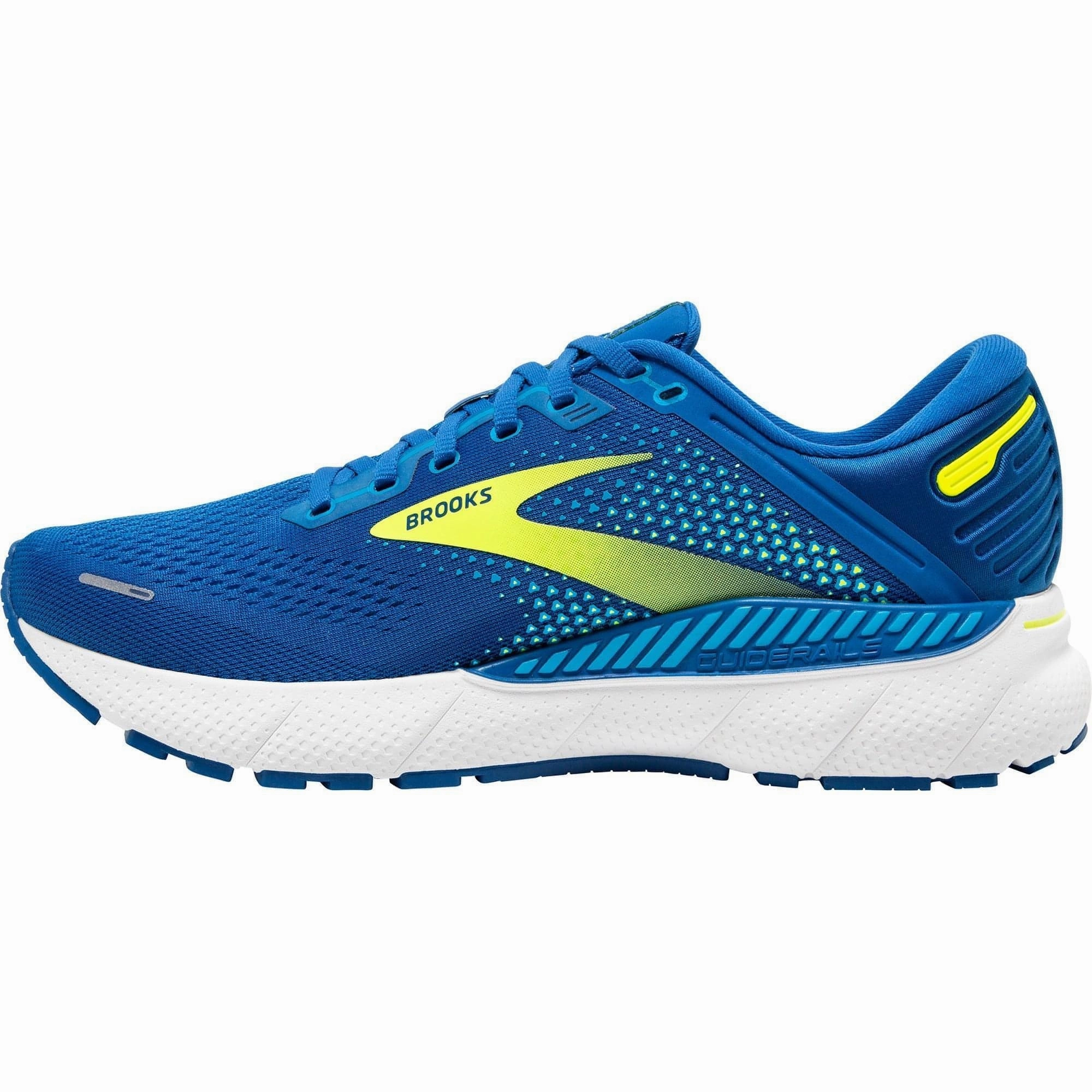 Slim Profile Brooks Adrenaline GTS 22 Mens Running Shoes - Blue