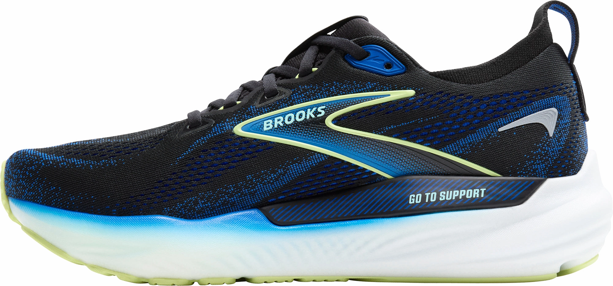 narrow - fit running shoes Brooks Glycerin GTS 22 Mens Running Shoes - Black