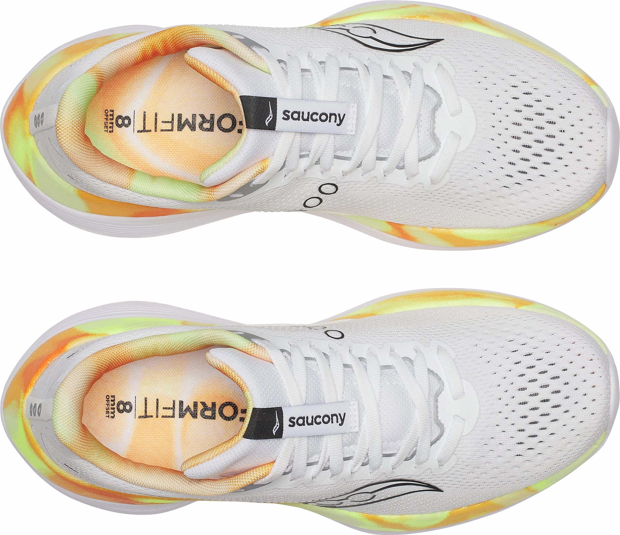 Saucony Endorphin Trainer Womens Running Shoes - White Self Adjusting Lacing
