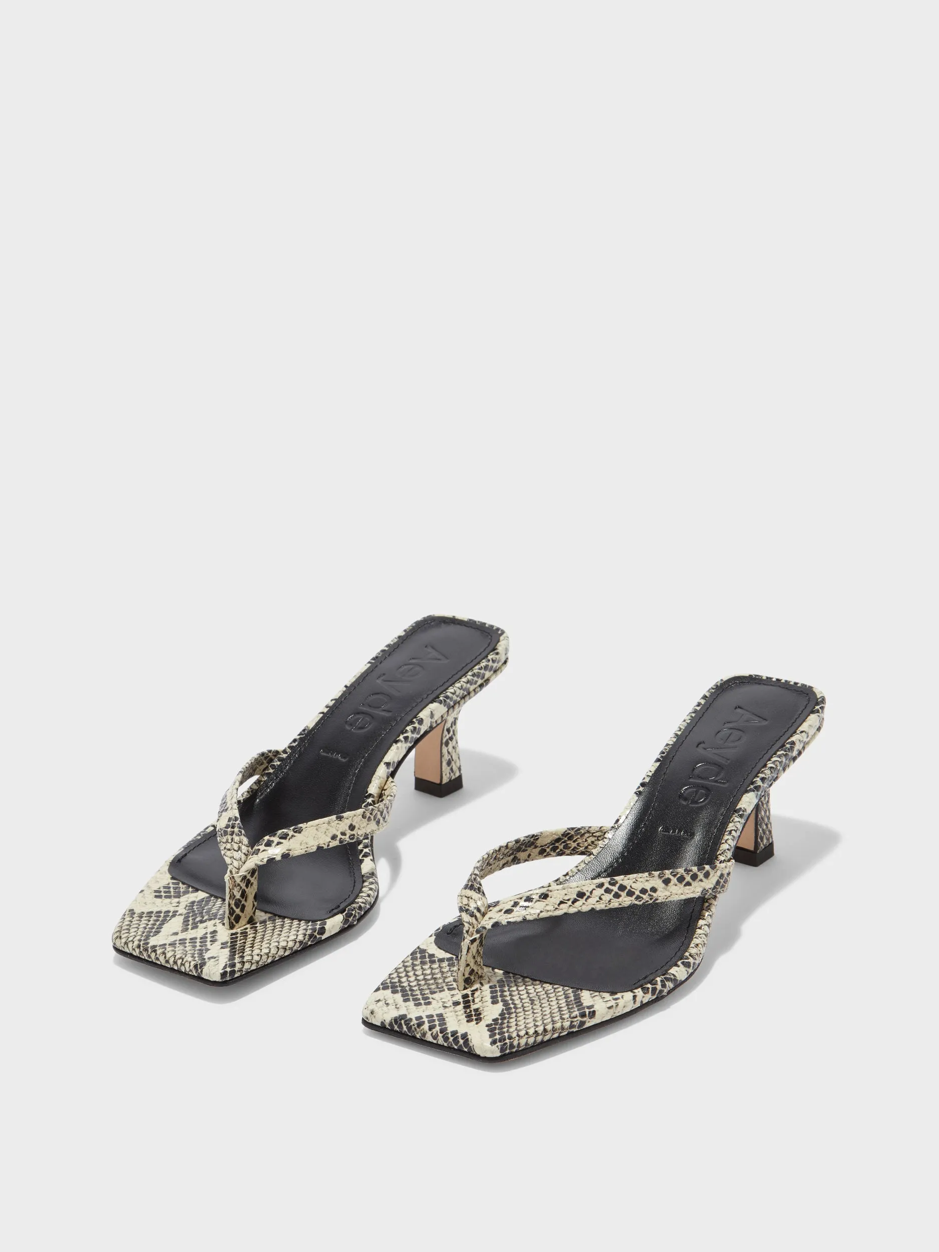 Wilma Leather Thong Sandal Flexible Soles Anti Odor Feature