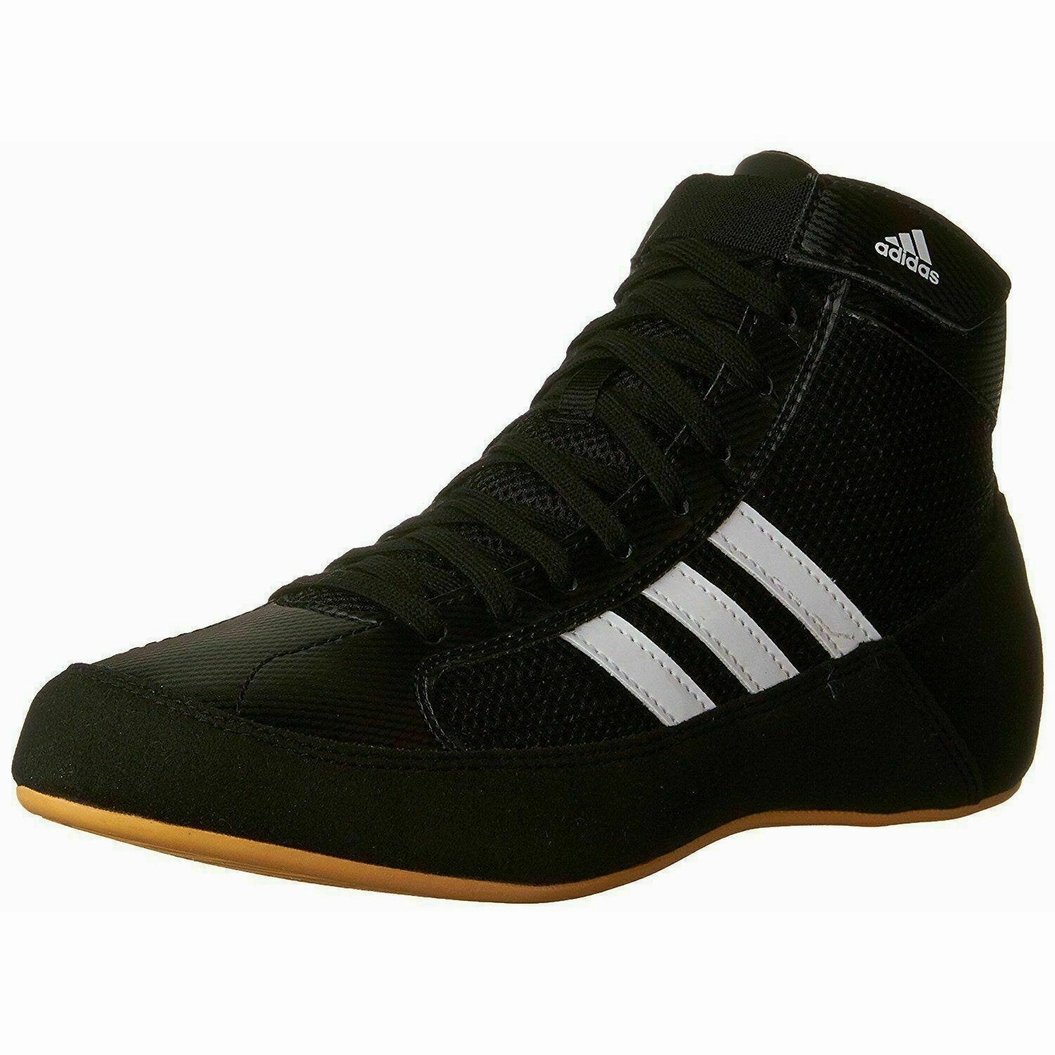 adidas Mens Havoc Wrestling Shoes Black Boxing Boots Comfort Lining Trail Exploration Protective Finish Comfort Seeker