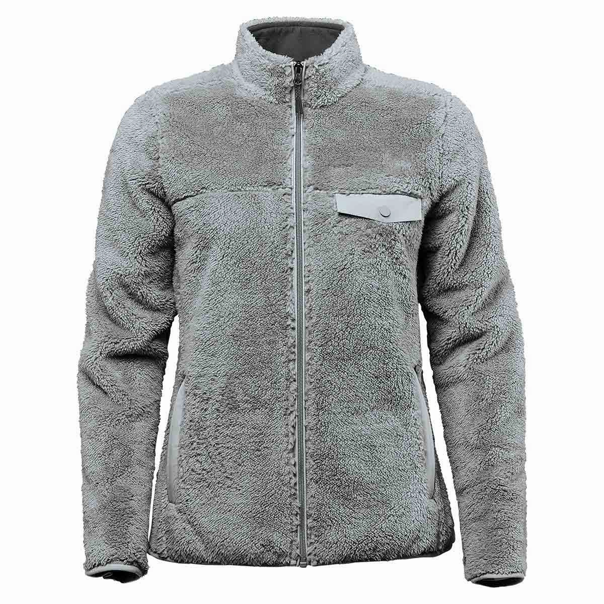 Relaxed Fit Trail Layer Women's Bergen Sherpa Fleece Jacket - DLX-1W