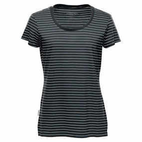 LayeredHemDetails Women's Railtown Crew Neck Tee - TG-2W