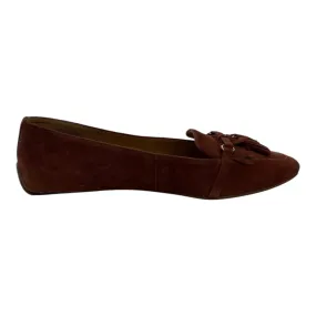 Tide Glow Shoes Flats By Talbots In Brown, Size: 8