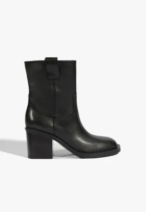 Wyatt Leather Bootie Sleek Profile